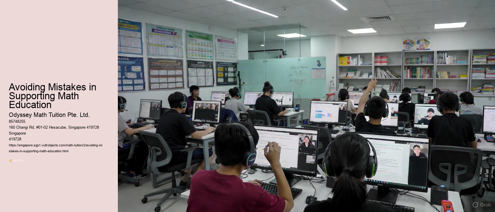 Avoiding Mistakes in Supporting Math Education