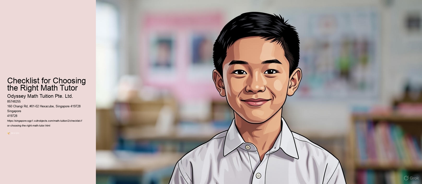 Checklist for Choosing the Right Math Tutor