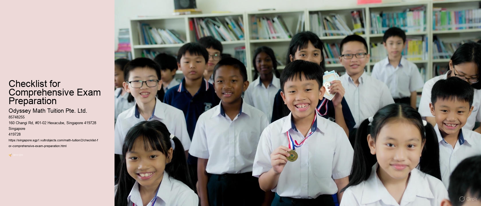 Checklist for Comprehensive Exam Preparation