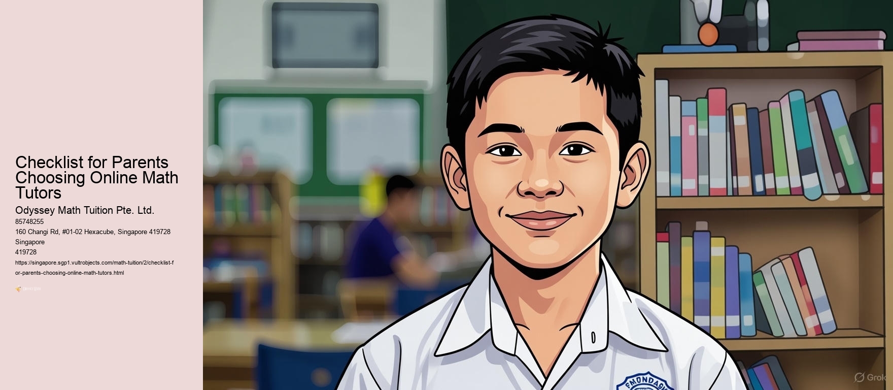 Checklist for Parents Choosing Online Math Tutors