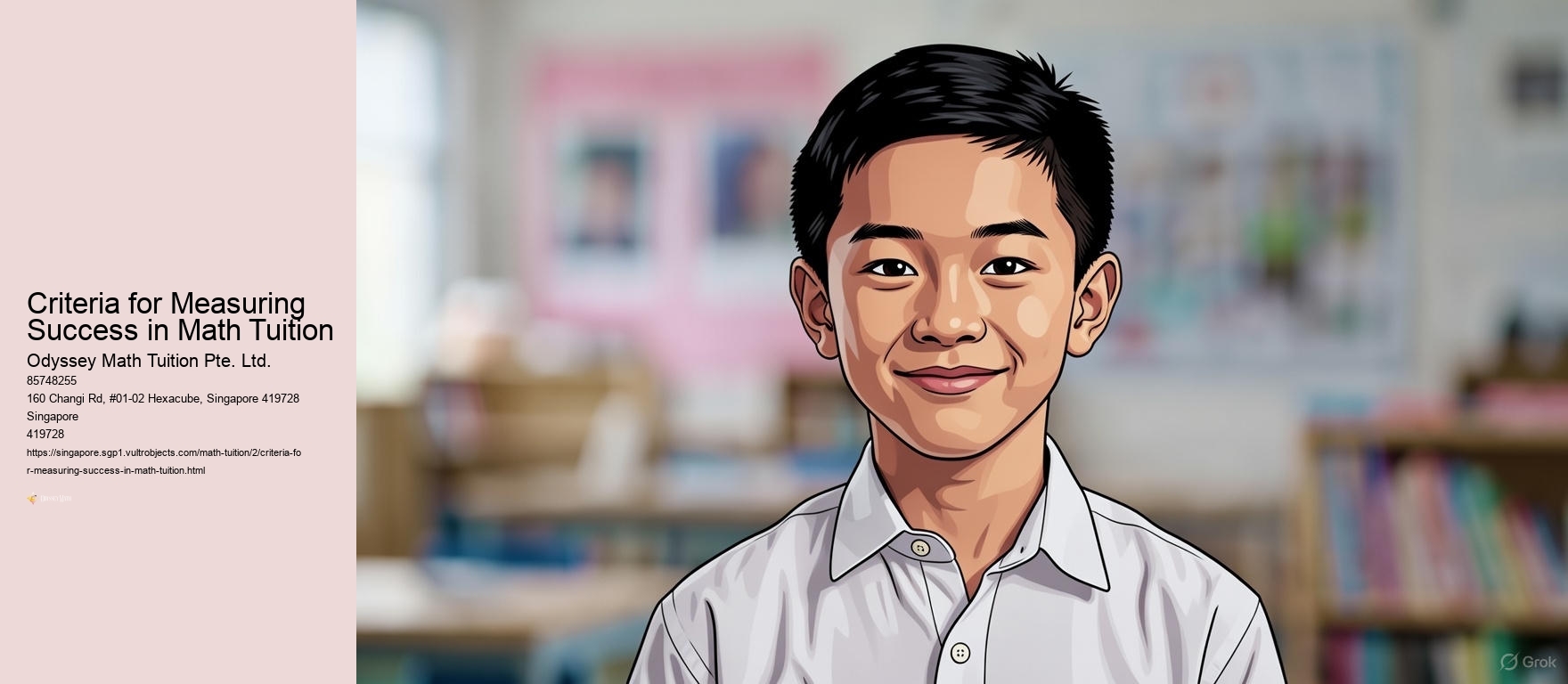 Criteria for Measuring Success in Math Tuition