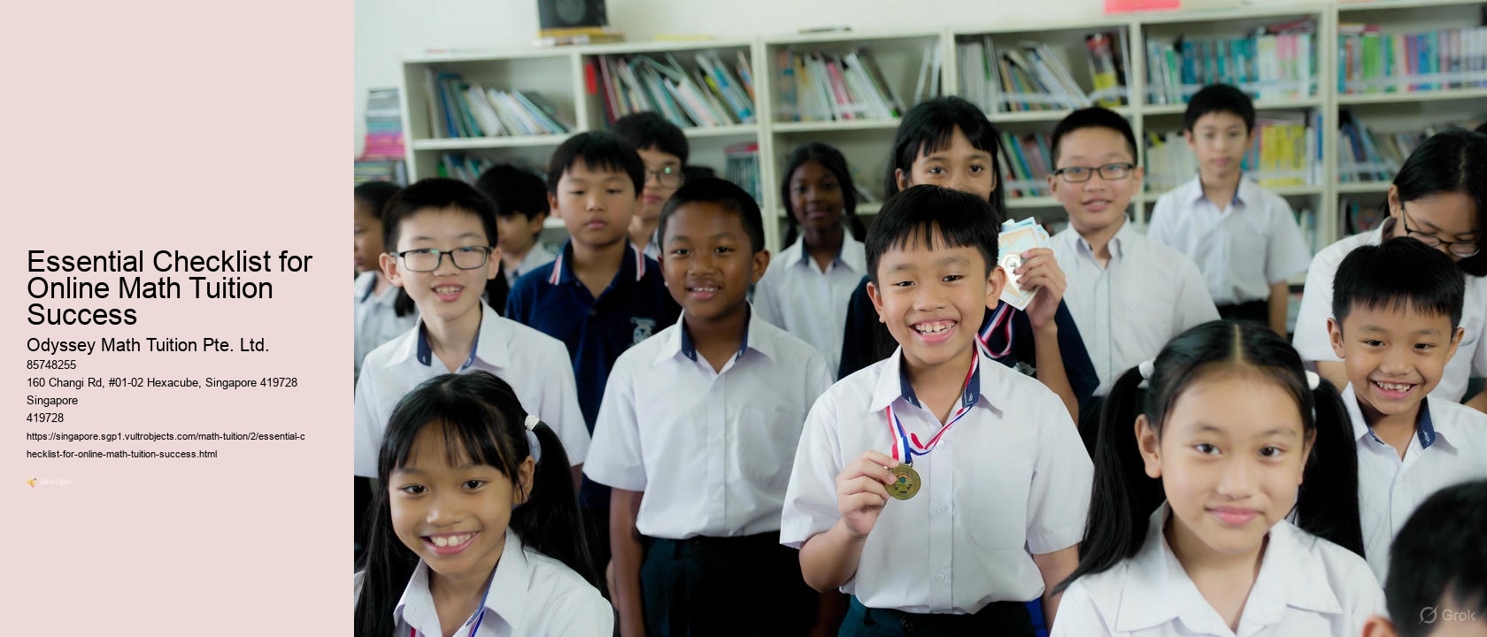 Essential Checklist for Online Math Tuition Success