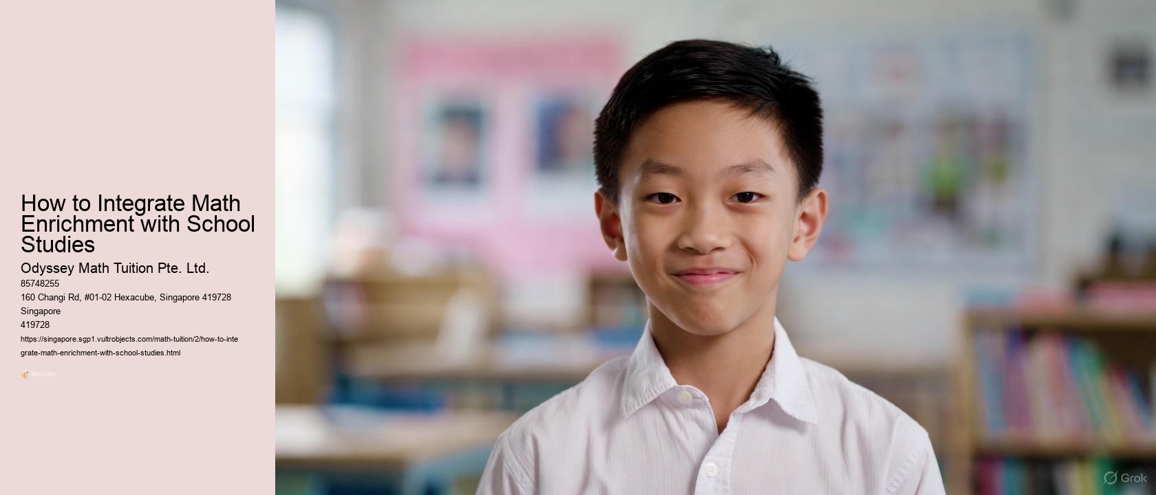 How to Integrate Math Enrichment with School Studies