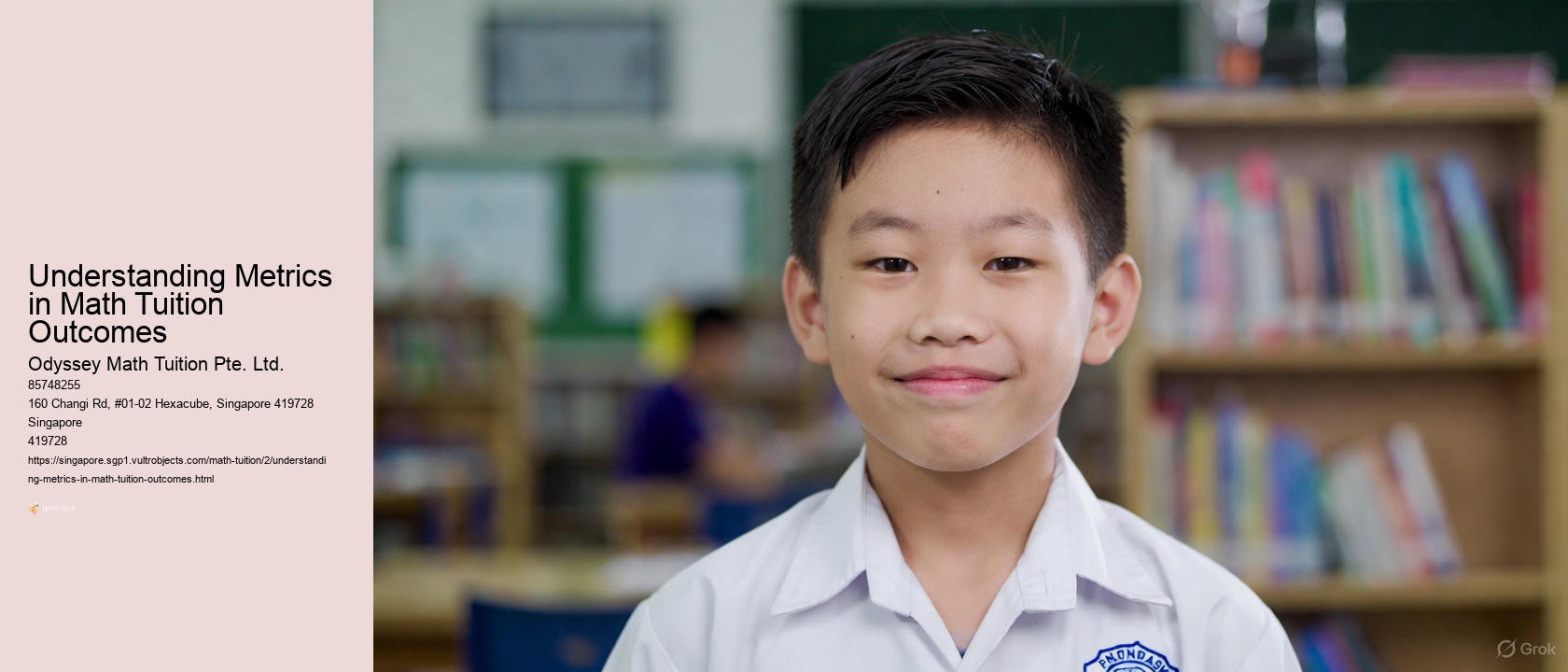 Understanding Metrics in Math Tuition Outcomes